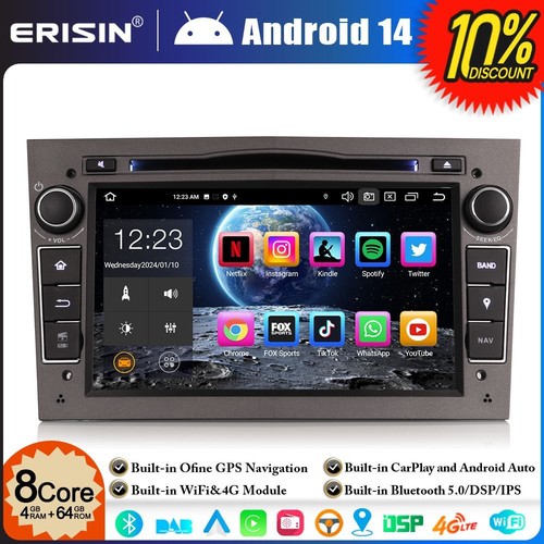 Core android car stereo - 8-core,