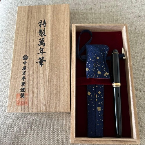 Nakaya fountain pen black - pen,