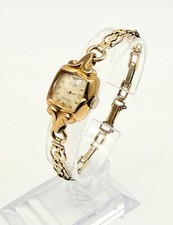 Vintage ROAMER Ladies Gold Plated Mech. Watch - 12ct Rolled Gold Plated Bracelet