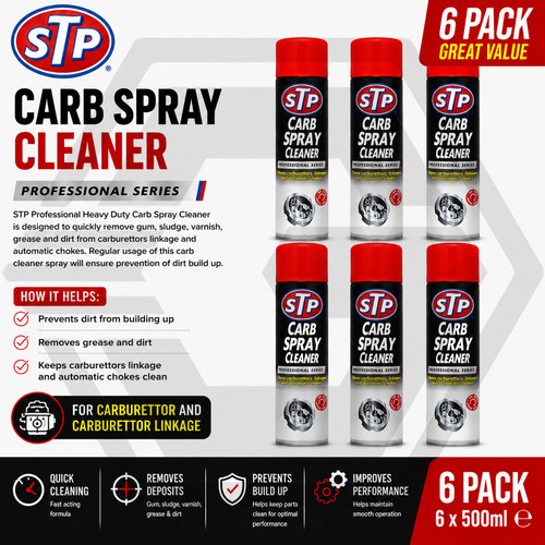 Stp carb cleaner - 6, spray