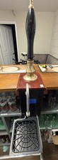 Angram CQ Brown & Brass Beer pumpBeer engine. Suitable for Man Cave Home Bar