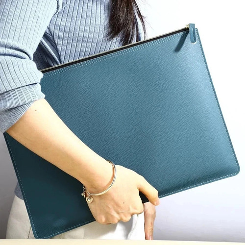 Leather document file - leather,