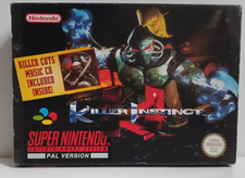 NINTENDO SNES SUPER NINTENDO KILLER INSTINCT CIB TESTED & WORKING