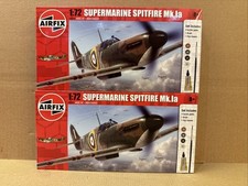 2 x AirFix 1:72 Supermarine Spitfire Mk.1a PAIR of Kits Bundle - New