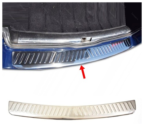 Chrome rear bumper protector - chrome,