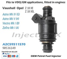Petrol Fuel Injector 90536149