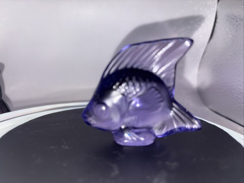Lalique angel fish clear - lalique,