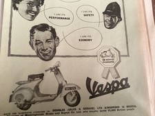 VESPA DOUGLAS GUZZI SCOOTER NANNUCCI PERIOD 1958 MOTORCYCLE ARTICLE