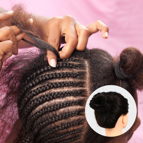 Female mannequin head salon - female,