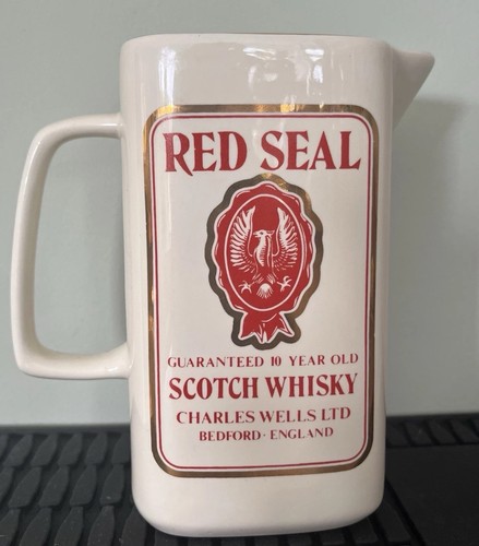 Red seal whisky - whisky, jug
