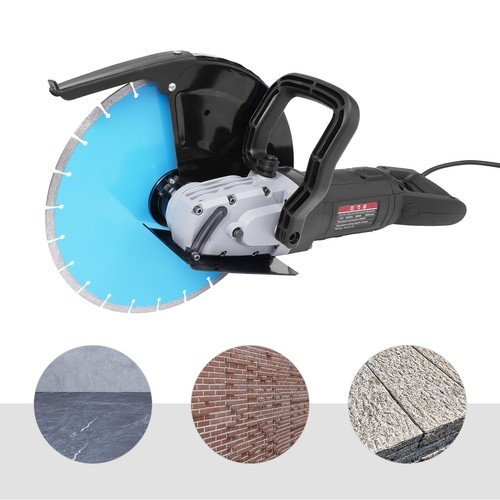 Electric concrete saw - 14", disc