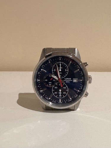Lorus men 42mm chronograph - lorus,