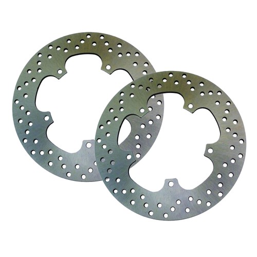 Pair front discs - front,