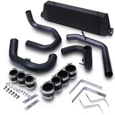 BLACK ALUMINIUM FRONT MOUNT INTERCOOLER KIT FMIC KIT FOR AUDI A3 8L 1.8T