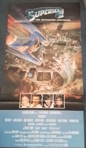 Superman original uk poster - ,