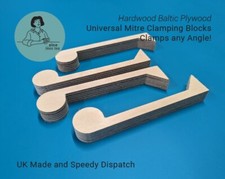 4 Universal Clamping Blocks / Miter Mitre Clamping Blocks - Clamps ANY Angle!