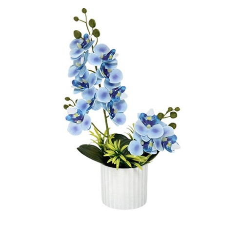 Faux orchid plant phalaenopsis - orchid,