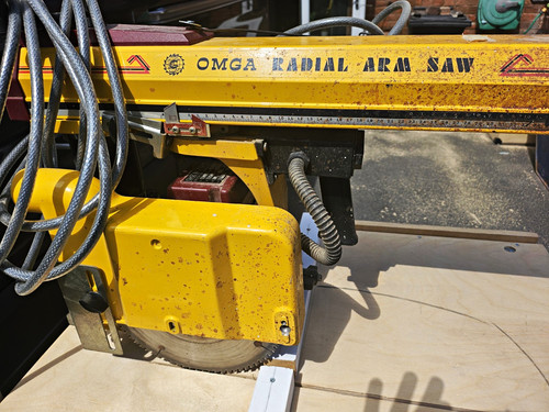 Omga 350 radial arm saw - omga,