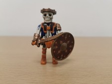 Playmobil Series 20 Warrior Skeleton Viking Figure In Excellent Clean Condition.