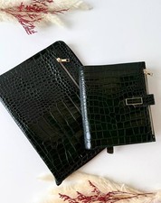 Leather notebook cover A5 big