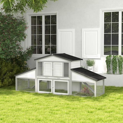 Large rabbit hutch - large, outdoor