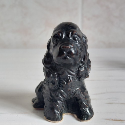 Vintage cocker spaniel dog - spaniel,