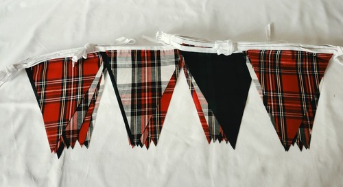 36ft mixed tartan bunting - 36ft,
