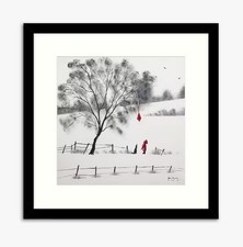 Adam Barsby 'Red Kite' Framed