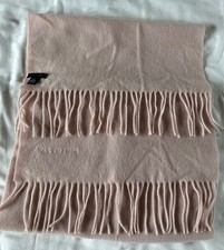 Light Pink Vintage Valentino Pure Wool Scarf