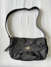 Vintage Coach Black Shoulder Bag