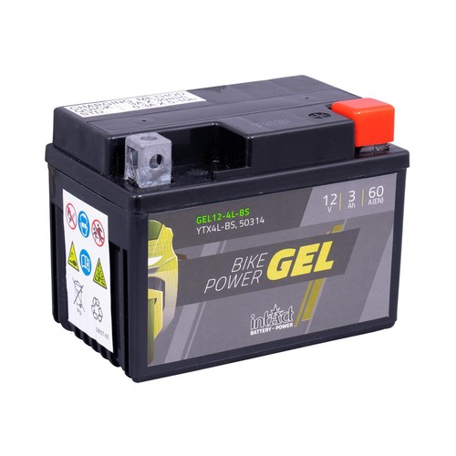 Intact ytx4l gel bike - gel, bike-power