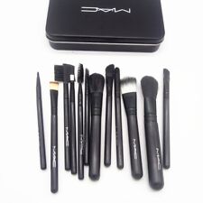 Mac Makeup Brush Set Brush Twelve Iron Box Set Blush Eyeshadow Foundation Brush