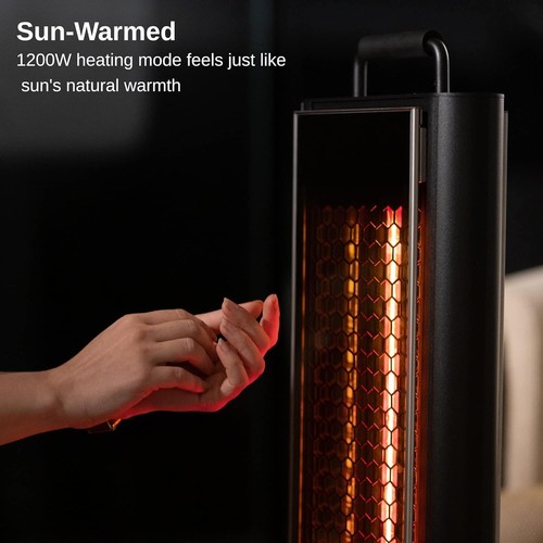 Black east oak 1200w patio - black,