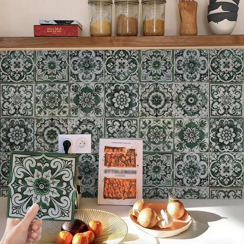 Green moroccan stick - moroccan, tiles