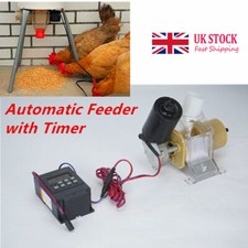 Automatic Feeder with Timer Intellegent Timing Bird Pheasant Duck Chicken