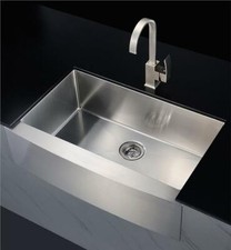 Butler Belfast Sink Single Bowl Brushed Stainless Steel Satin LARGE Sink - 2320F