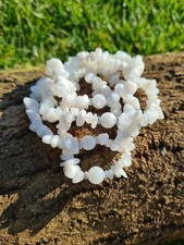 Moonstone Healing Bracelet: fertility, protection, abundance, intuition, psychic