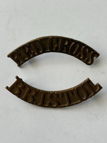 Ww2 red cross bristol shoulder - ww2,