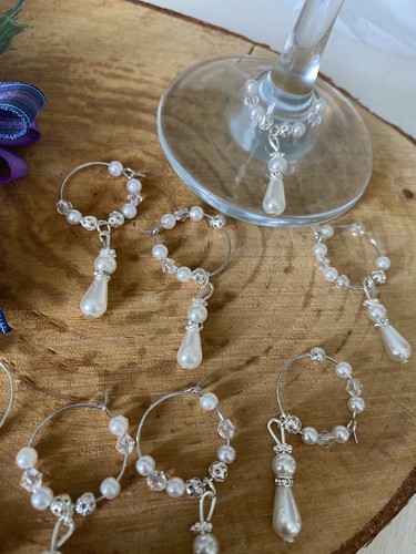 Set pearl drop wedding - 10,