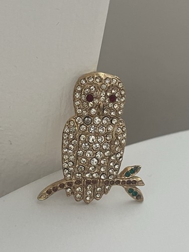 Vintage gold tone bejewelled - gold,