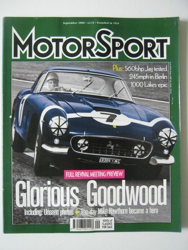 Motor sport september - motor,