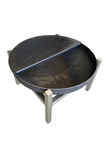 Garden fire pit log burner - fire,