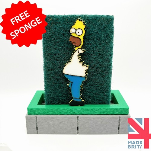 Homer simpson sponge holder - homer,
