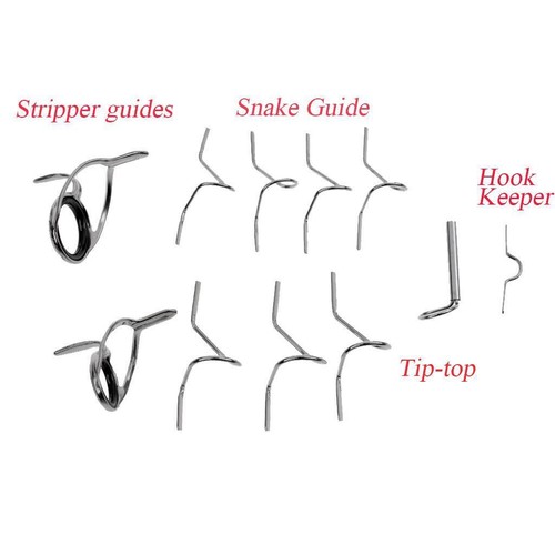 Fly fishing rod guide tip - guide,