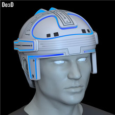 TRON ORIGINAL Helmet 3D