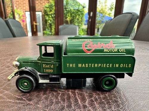 Vintage diecast castrol tanker - vintage,