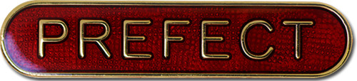 Prefect pin badge red - pin,