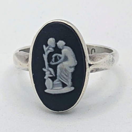 Wedgwood black jasperware - black,