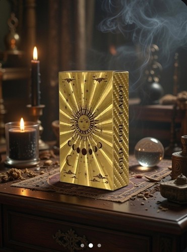 Gold foil tarot - gold,