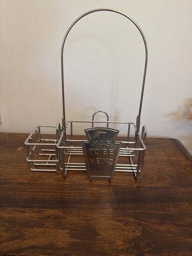 Heinz chrome condiment caddy - heinz,